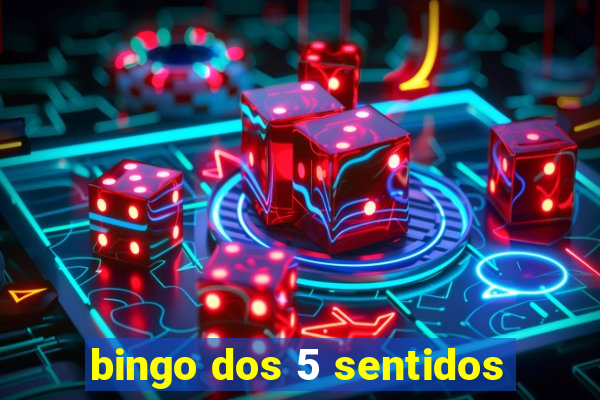 bingo dos 5 sentidos